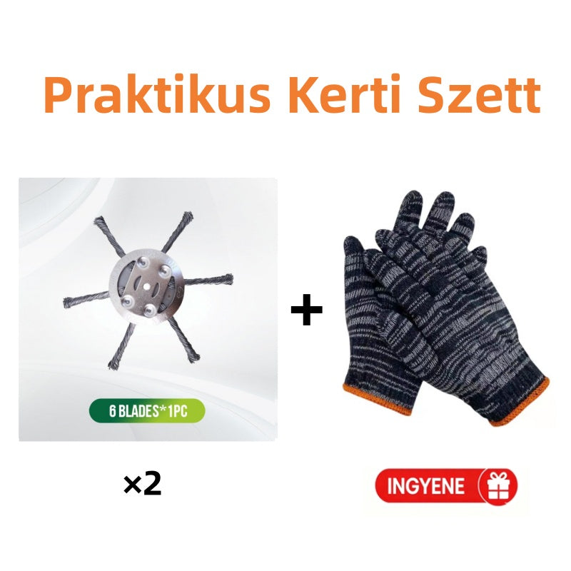 🔥 Zamjenjiva rezna glava za kosilicu / trimer - čelična rezna glava za košnju travnjaka 🌿✂️⚙️