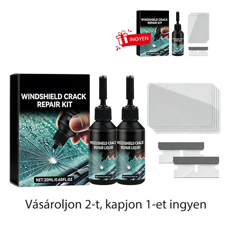 2+1 BESPLATNO | Ljepilo za popravak ogrebotina na staklu s trenutačnim rezultatima