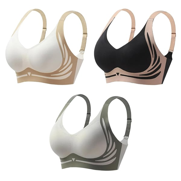 🔥2+1 gratis🔥Grudnjak s push-up efektom za podizanje i progibanje bez žice
