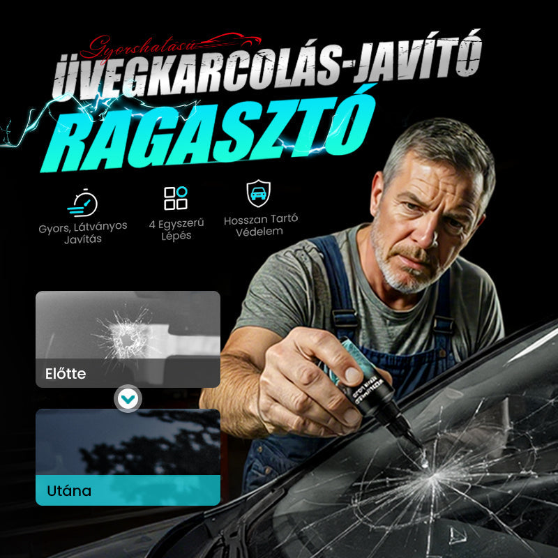 2+1 BESPLATNO | Ljepilo za popravak ogrebotina na staklu s trenutačnim rezultatima