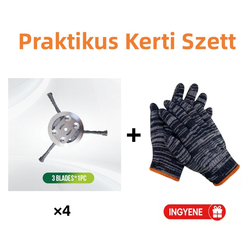 🔥 Zamjenjiva rezna glava za kosilicu / trimer - čelična rezna glava za košnju travnjaka 🌿✂️⚙️