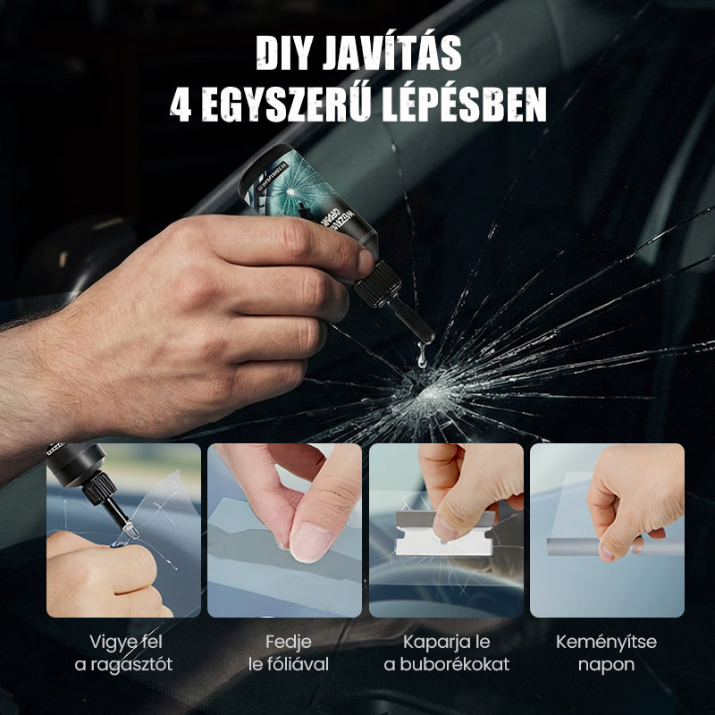 2+1 BESPLATNO | Ljepilo za popravak ogrebotina na staklu s trenutačnim rezultatima