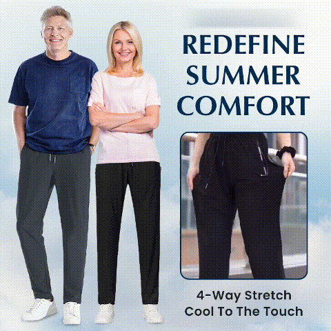 👖🔥2026 Unisex ultra rastezljive prozračne ležerne hlače