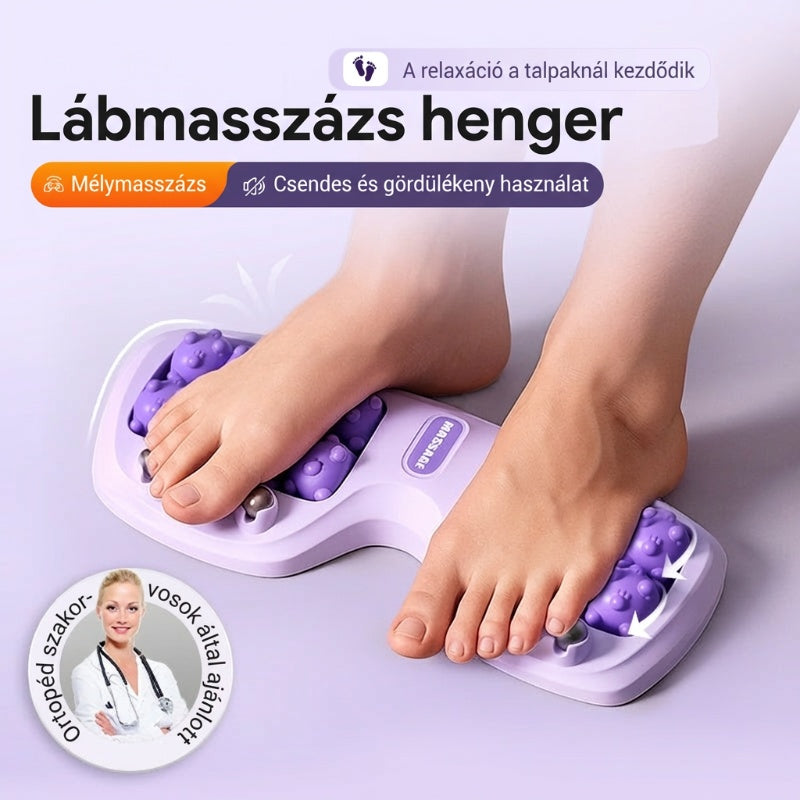 🦶 Prijenosni dvostruki masažer za stopala – opuštanje bilo gdje, bilo kada🎁