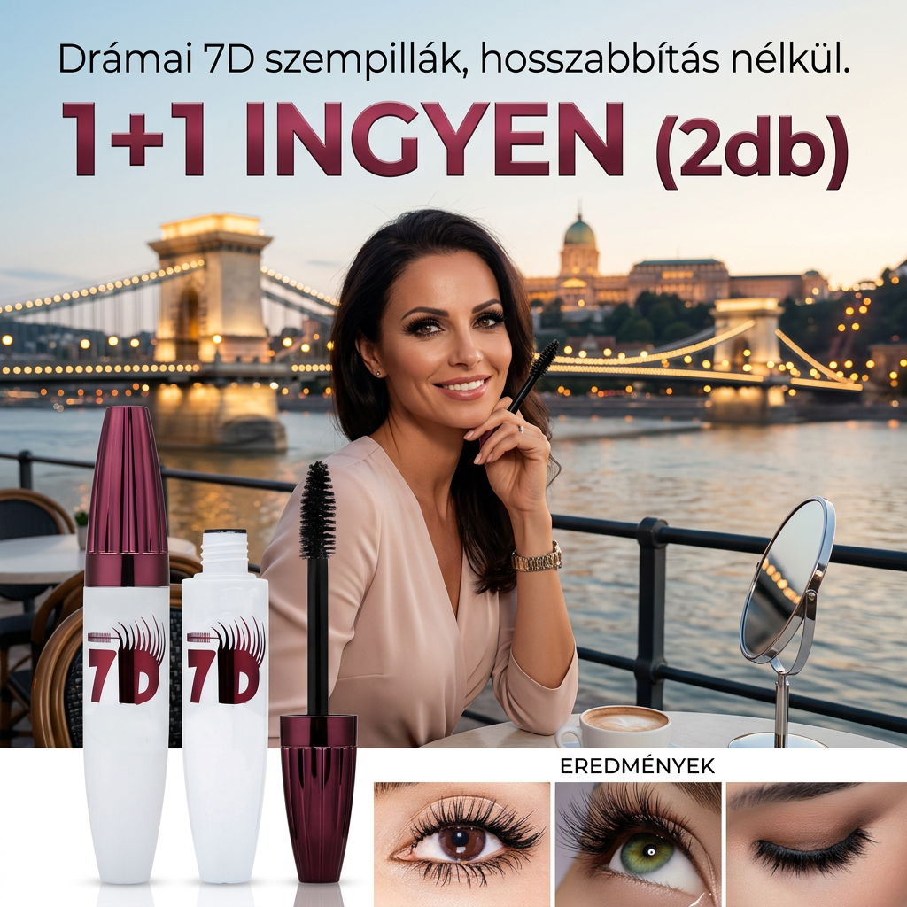 👀✨ Vodootporna maskara – Otporna na razmazivanje, ekstra duga 🙅‍♀️💧 | 1+1 gratis! ⏰