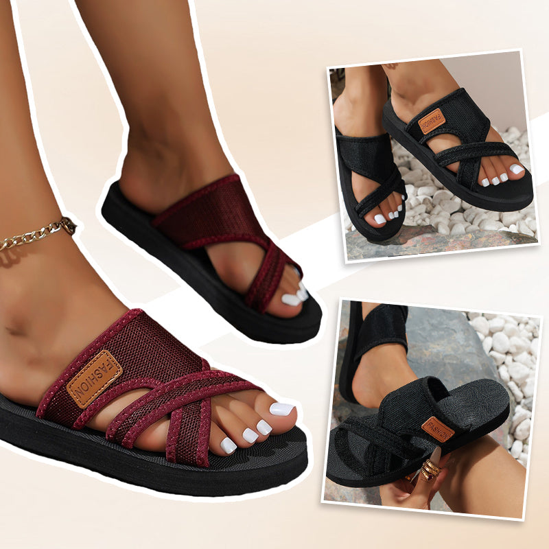 💥🆕Bestseller 2026.: elegantne papuče s križnim remenčićima za žene 👡