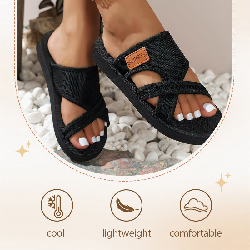 💥🆕Bestseller 2026.: elegantne papuče s križnim remenčićima za žene 👡