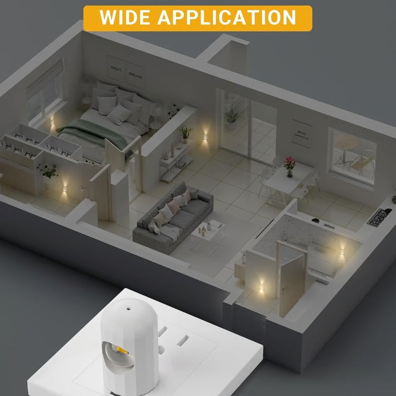 🔥1+1 gratis⚡Pametno LED noćno svjetlo s automatskom kontrolom svjetline