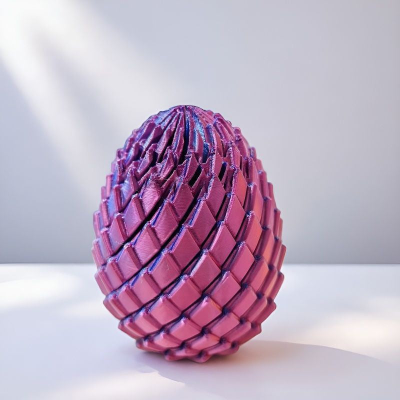 🎁 3D zmajevo jaje 🦖 = savršeno sredstvo za ublažavanje stresa: malo vrtnje i stres će odmah nestati 🔄✨