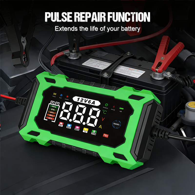⏰🔋 12V 6A Pametni punjač za automobilske akumulatore 🚗⚡