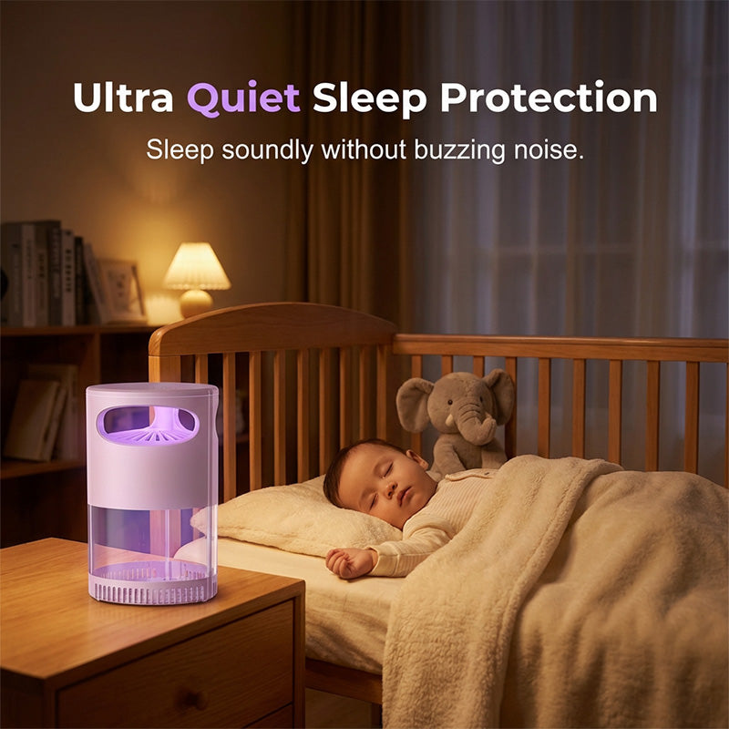 🦟 Mir danju i noću: USB lampa za ubijanje insekata – Tiha zaštita od komaraca! 💤COD📦️
