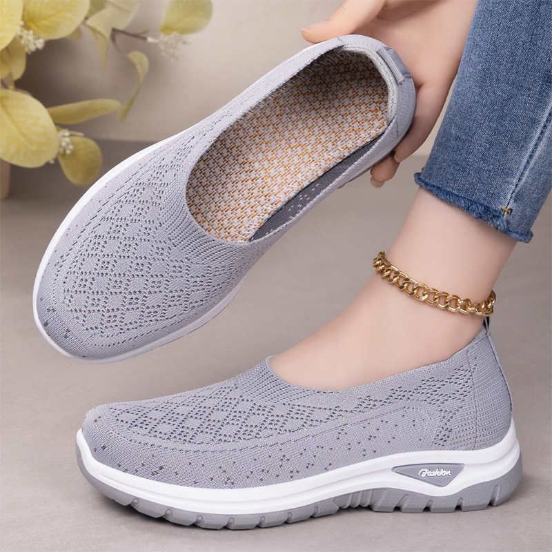 👟 Prozračne mrežaste ženske cipele na navlačenje - Udobne cipele za hodanje