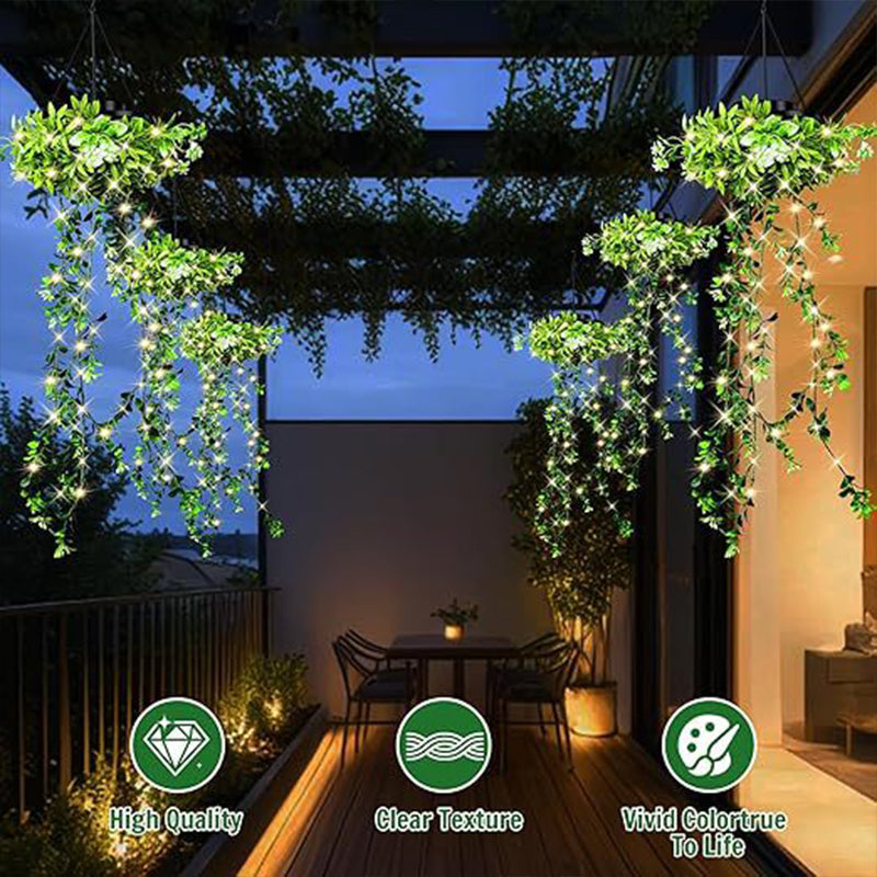 ☘️Solarna, viseća milanska lampa od trave✨COD📦️