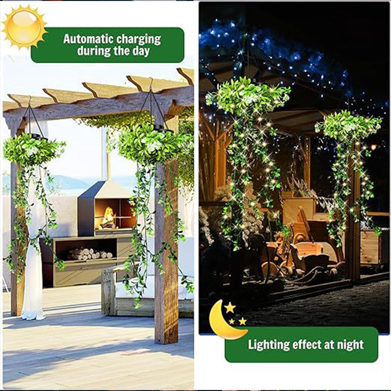 ☘️Solarna, viseća milanska lampa od trave✨COD📦️