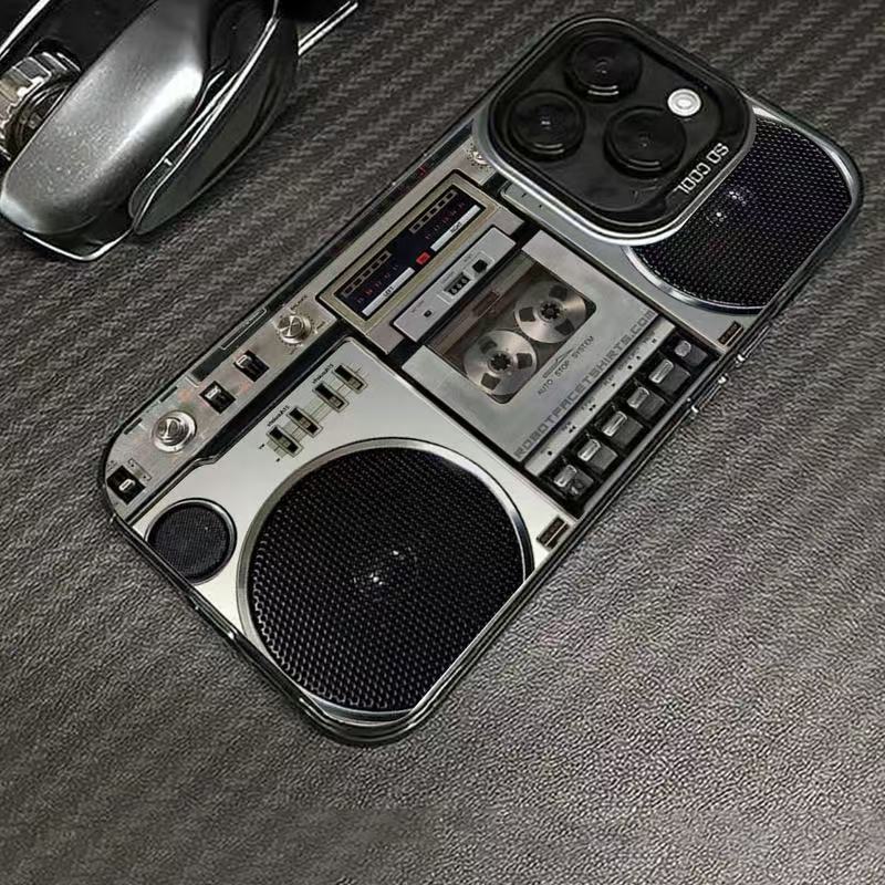 Futrola za telefon s retro kasetofonom